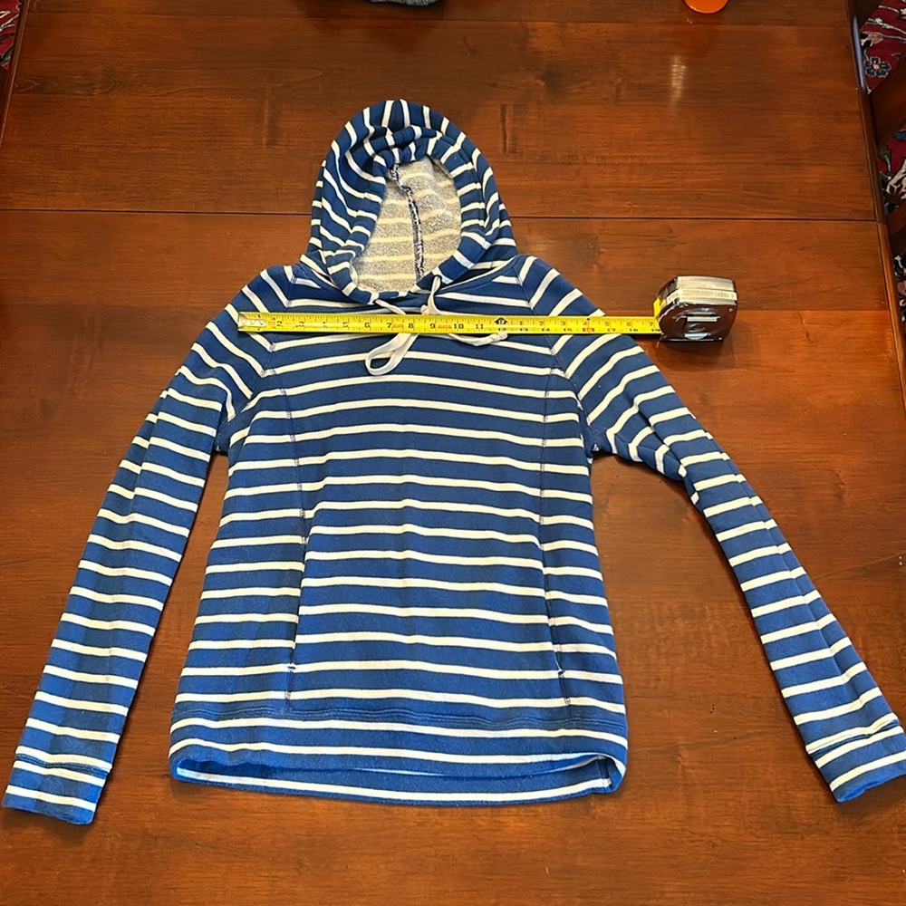J. Crew terry cloth hooded top size XS
